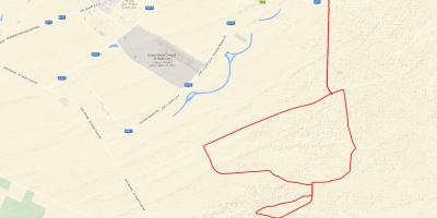 Al Qudra κύκλο διαδρομή τοποθεσία χάρτης