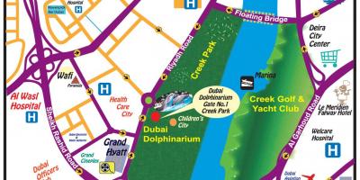 Dolphin show Dubai τοποθεσία χάρτης