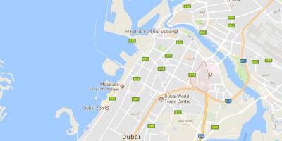 Χάρτης της Oud Metha Ντουμπάι