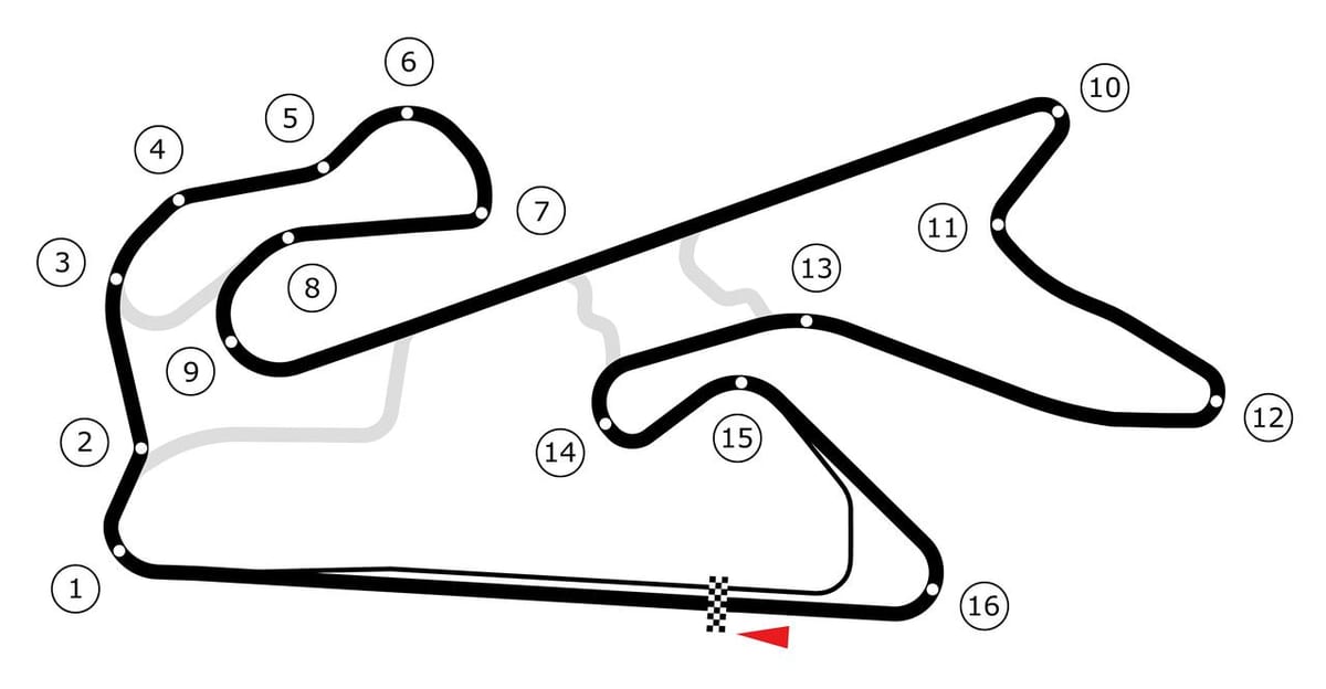 χάρτης του Ντουμπάι autodrome