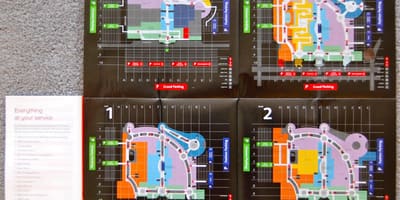 Το εμπορικό κέντρο Dubai mall κατάστημα τοποθεσία χάρτης