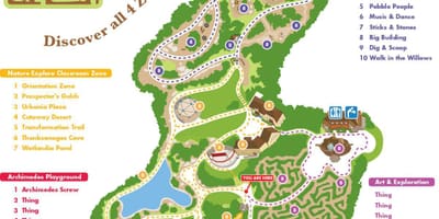 Discovery Gardens χάρτης τοποθεσίας