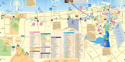 Gold Souk του Ντουμπάι εμφάνιση χάρτη
